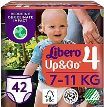 Парфумерія, косметика Підгузки-трусики Up&Go 4 (7-11 кг), 42 шт. - Libero