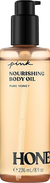 Увлажняющее масло для тела - Victoria's Secret Pink Nourishing Body Oil Pure Honey — фото N1