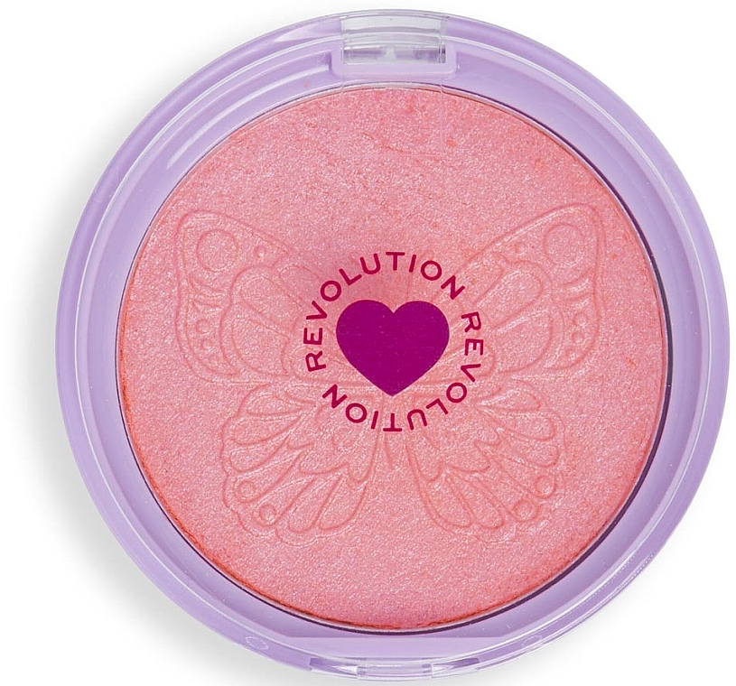 Хайлайтер для лица - I Heart Revolution Butterfly Radiance Highlighter  — фото N1