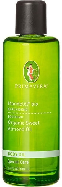 Миндальное масло для тела - Primavera Organic Sweet Almond Oil — фото N2