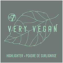 Хайлайтер для обличчя - W7 Very Vegan Highlighter — фото N3