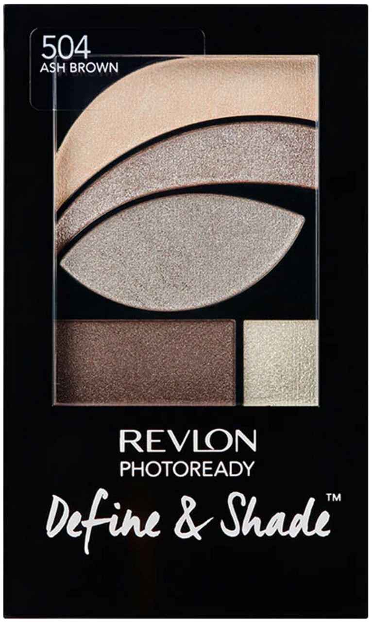 Палетка тіней для повік - Revlon PhotoReady Define & Shade — фото 504 - Ash Brown