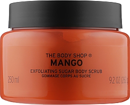 Парфумерія, косметика Скраб для тіла "Манго" - The Body Shop Mango Exfoliating Sugar Body Scrub