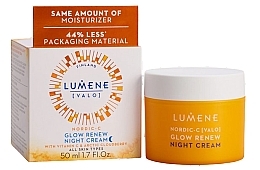 Духи, Парфюмерия, косметика Ночной крем для сияния кожи - Lumene Valo Glow Renew Night Cream