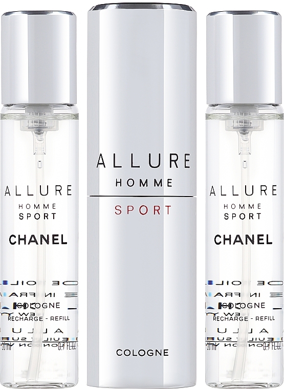 Chanel Allure Homme Sport Cologne - Набор (edt/20ml + refill/2x20ml) — фото N2