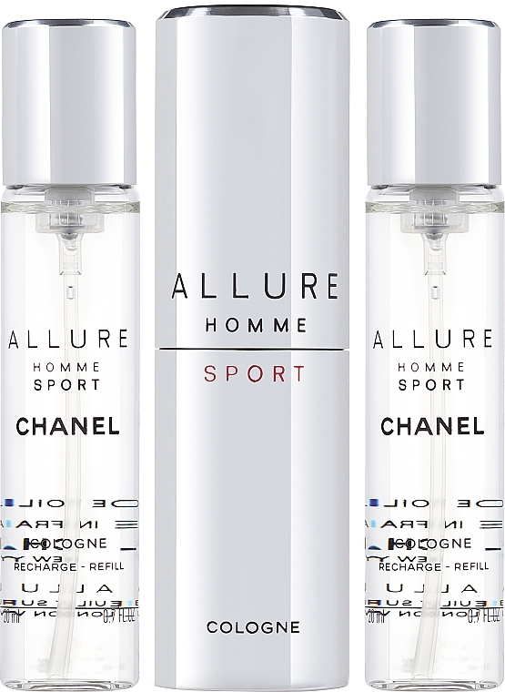 Chanel Allure Homme Sport Cologne - Набір (edt/20ml + refill/2x20ml) — фото N2