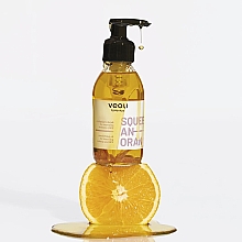 Олія для очищення шкіри, з апельсином - Veoli Botanica Squeeze An Orange 2-In-1 Makeup Cleansing Oil With Sweet Orange — фото N2