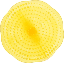 Парфумерія, косметика Щітка-масажер пластикова для миття голови CS042Y, жовта - Cosmo Shop