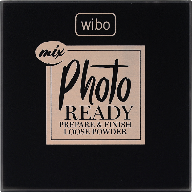 Фіксувальна пудра-праймер 2 в 1 - Wibo Photo Ready Mix Powder — фото N2
