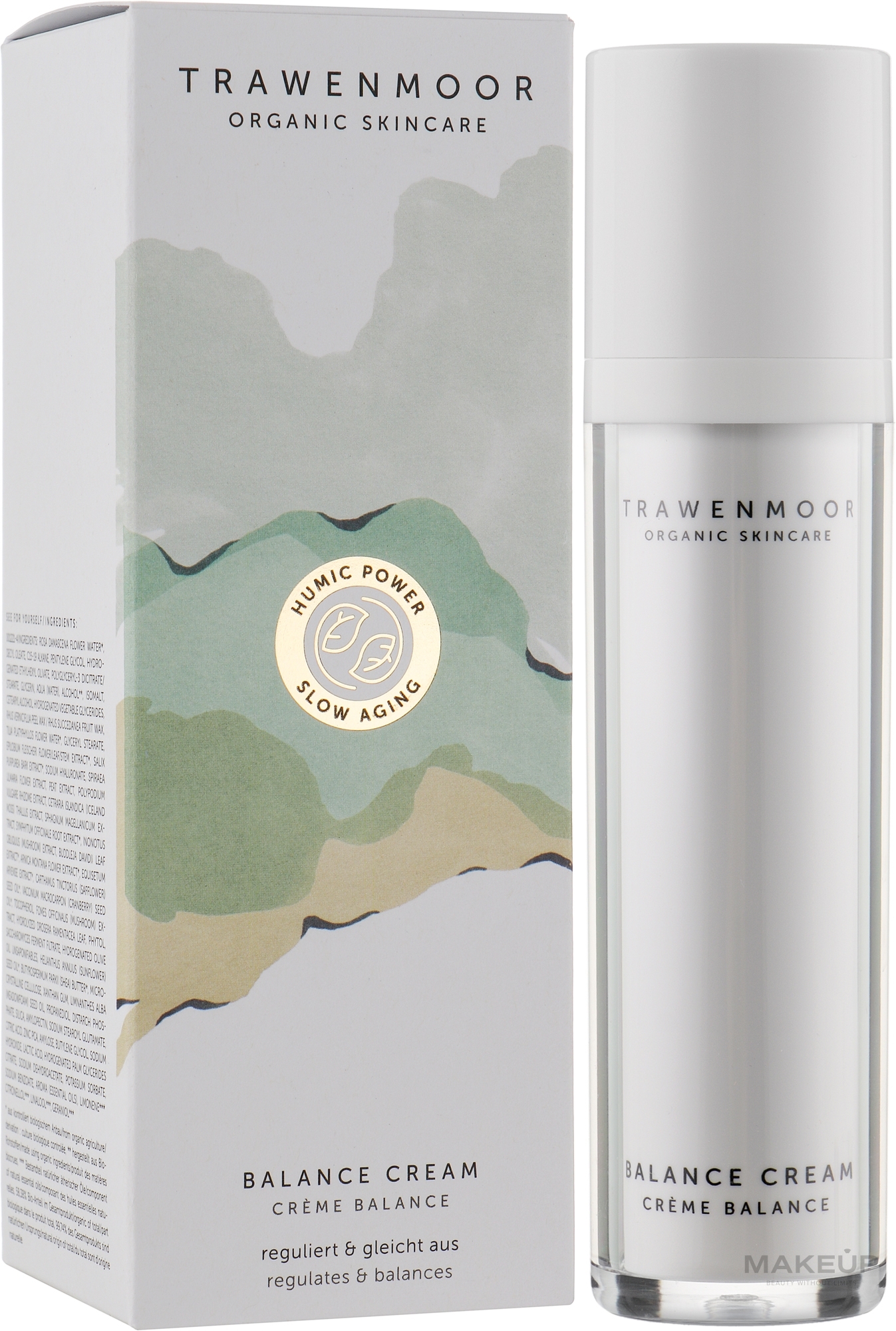 Балансувальний крем для обличчя - Trawenmoor Balance Cream — фото 50ml