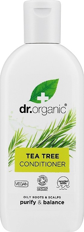 Кондиционер для волос с экстрактом чайного дерева - Dr. Organic Tea Tree Conditioner — фото N1
