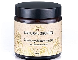 Міцелярний бальзам для зняття макіяжу - Natural Secrets Micelarny Balsam — фото N1