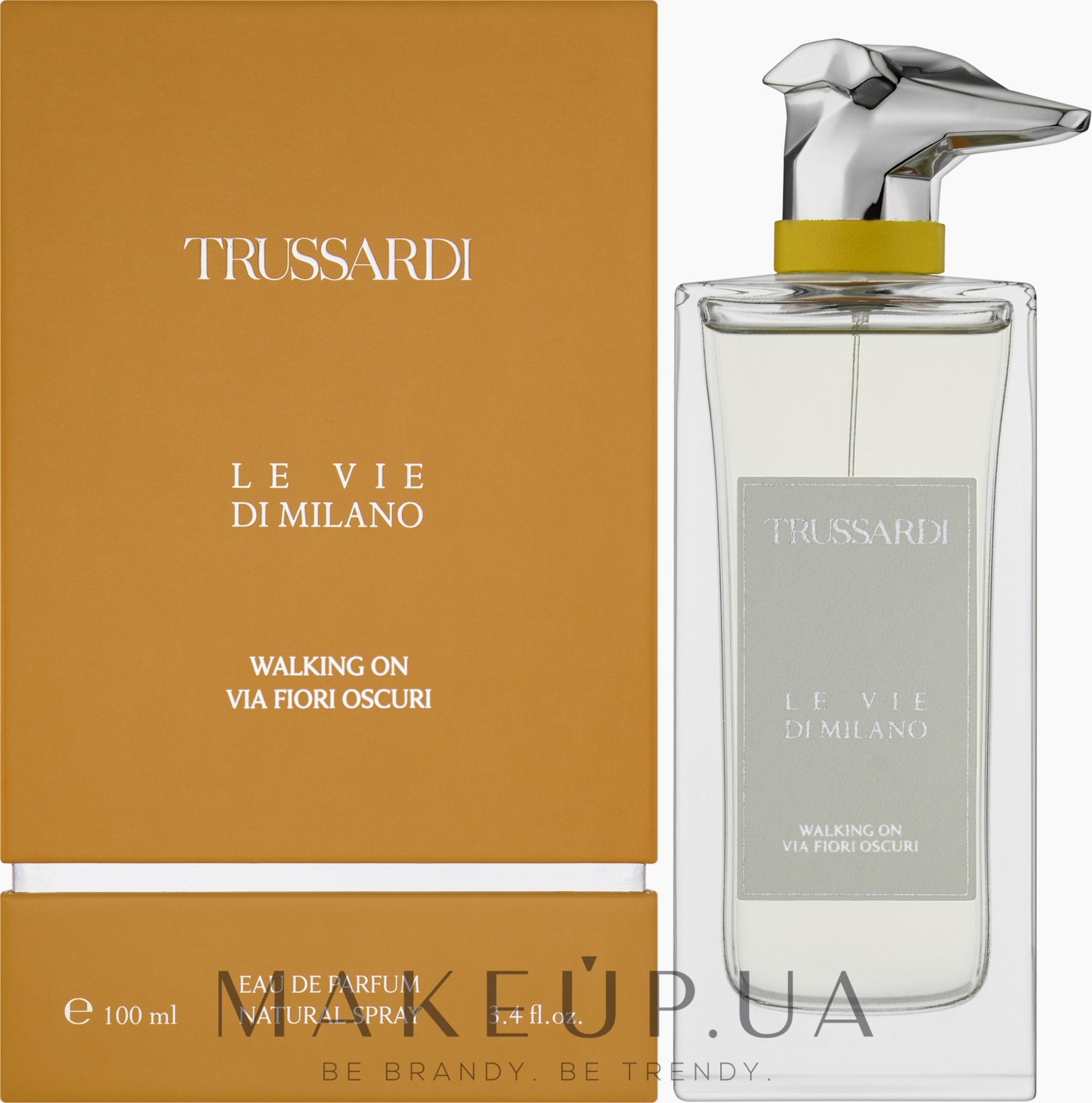 Trussardi Le Vie Di Milano Walking On Via Fiori Oscuri - Парфюмированная вода — фото 100ml