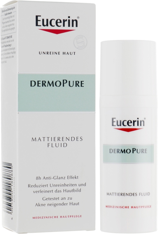 ﻿Флюид матирующий для проблемной кожи - Eucerin DermoPure Mattifying Fluid