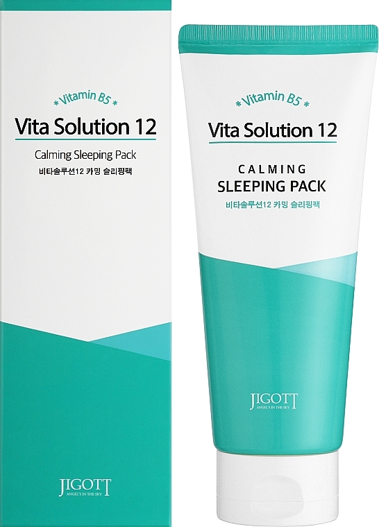 Успокаивающая ночная маска - Jigott Vita Solution 12 Calming Sleeping Pack — фото N2