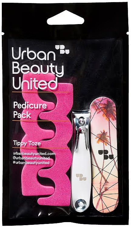 Набір для педикюру, вар.2 - UBU Tippy Toze Pedicure Pack (clippe/1pcs + nailfile/1pcs + accessories/2pcs) — фото N2