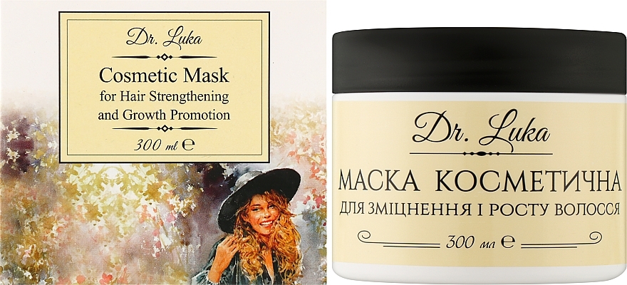 Маска для укрепления и роста волос - Dr.Luka Cosmetic Mask — фото N2