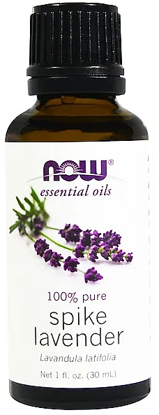 Эфирное масло лаванды широколистной - Now Foods Essential Oils 100% Pure Spike Lavender — фото N1