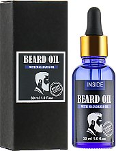 Парфумерія, косметика Олія для бороди з олією макадамії - Inside Beard Oil Macadamia