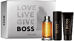 Духи, Парфюмерия, косметика BOSS The Scent - Набор (edt/100ml + sh/gel/100ml + deo/spray/150ml)