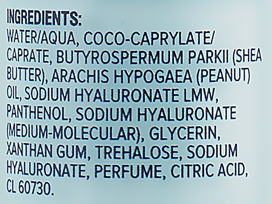 Легкий питательный крем для лица с тремя видами гиалуроновой кислоты - KosmoTrust Cosmetics Hyaluron Aktiv 3 In 1 — фото N3