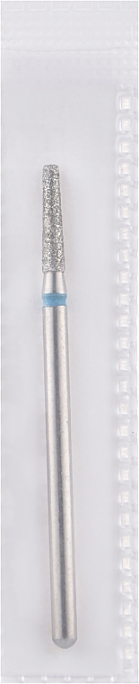 Фреза алмазна, усічений конус, L-10 мм, 2.1 мм, синя - Head The Beauty Tools — фото N1