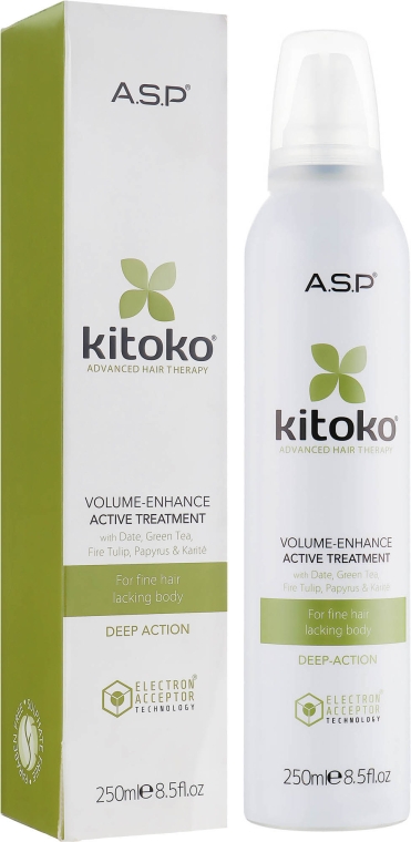 Мусс для объема - ASP Kitoko Volume Enhance Active Treatment