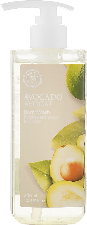 Гель для душа "Авокадо" - The Face Shop Avocado Body Wash