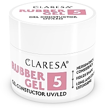 Гель для нарощування нігтів, 12 г - Claresa Rubber Gel — фото N4