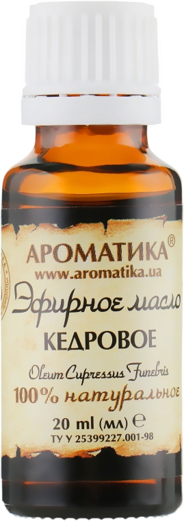 Ефірна олія "Кедрова" - Ароматика — фото N5