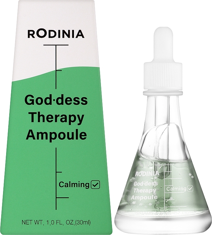 Успокаивающая сыворотка для лица с экстрактом полыни - May Island Rodinia Goddess Therapy Ampoule Calming — фото N2