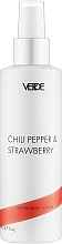 Парфюмированный лосьон спрей для тела - Verde Chili Pepper & Strawberry Natural Body Lotion — фото N1