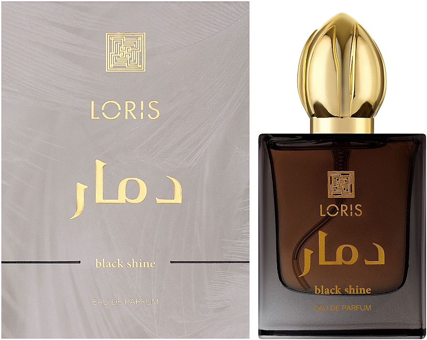 Loris Parfum Black Shine - Парфюмированная вода — фото N2