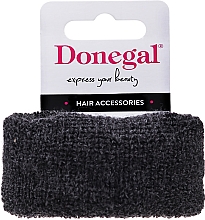 Резинка для волосся, FA-5637, темно-сіра - Donegal — фото N1