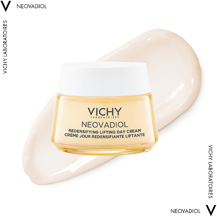 Дневной антивозрастной крем для увеличения плотности и упругости сухой кожи лица - Vichy Neovadiol Redensifying Lifting Day Cream — фото N3