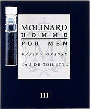 Парфумерія, косметика Molinard Homme III Molinard - Туалетна вода (пробник)