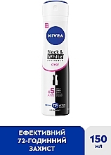 Антиперспірант "Чорне та Біле невидимий: прозорий" - NIVEA Black & White Invisible Clear Anti-Perspirant — фото N2