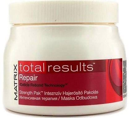 Интенсивная маска для восстановления волос - Matrix Total Results Repair Strength Pak Intensive Treatment — фото N2