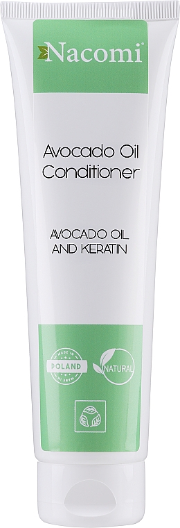  Кондиціонер для волосся - Nacomi Natural Avocado Oil Conditioner — фото N1