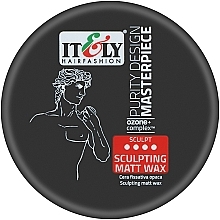 Парфумерія, косметика Матовий віск для волосся екстрасильної фіксації - Itely Hairfashion Purity Design Masterpiece Sculpting Matt Wax