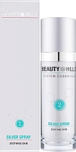 УЦІНКА Спрей для чутливої шкіри обличчя - Beauty Hills Silver Spray 2 Soothing Skin * — фото N2