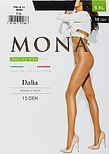 Колготки для женщин "Dalia" 15 Den, nero - MONA — фото N1