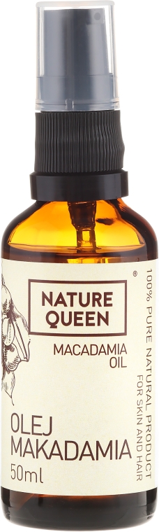 Косметическое масло "Макадамия" - Nature Queen Macadamia Oil — фото N3