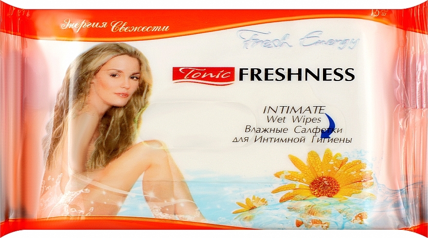 Влажные салфетки для интимной гигиены - Freshness Intimate Wet Wipes — фото N1