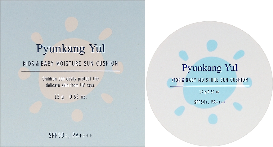 Дитячий сонцезахисний кушон - Pyunkang Yul Kids & Baby Moisture Sun Cushion Spf 50+ — фото N2