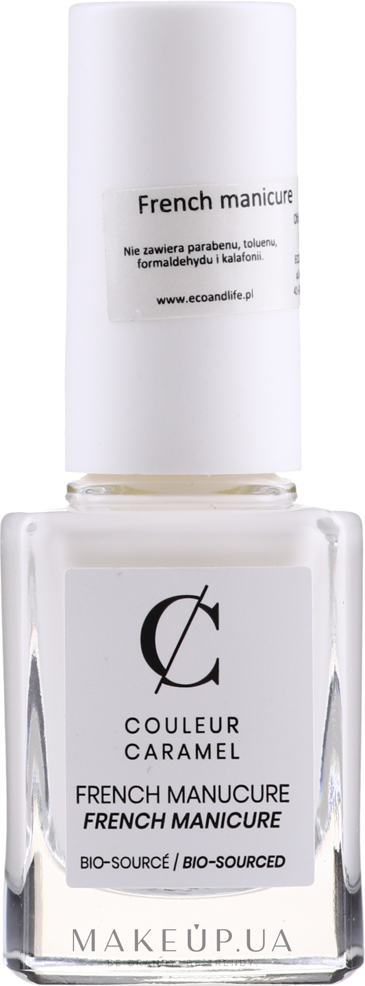 Лак для ногтей - Couleur Caramel French Manicure Nail Lacquer — фото 01 - White