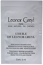 Духи, Парфюмерия, косметика Масло для волос - Leonor Greyl L'Huile Treatment Before Shampoo (пробник)