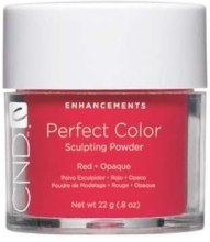 Парфумерія, косметика Акрилова пудра для нігтів - CND Perfect Color Red