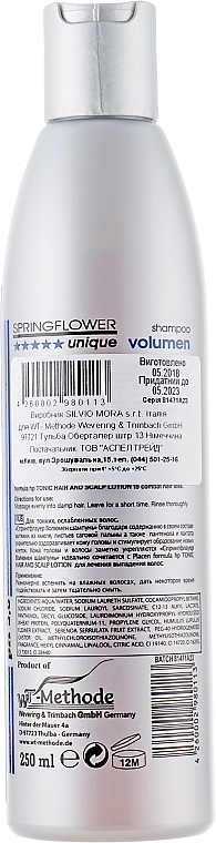 УЦІНКА Шампунь «Пролісок» для об'єму волосся - Placen Formula Herbal Shampoo "Springflower" for Volume * — фото N2