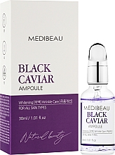 Укрепляющая ампульная сыворотка с экстрактом черной икры - Medibeau Black Caviar Ampoule — фото N2